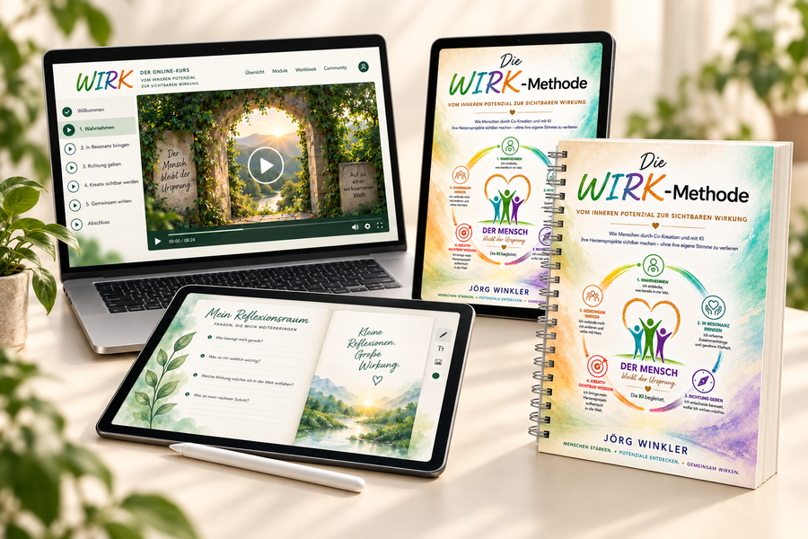Symbolbild zum WIRK-Einstiegspaket mit gedrucktem Spiralhandbuch